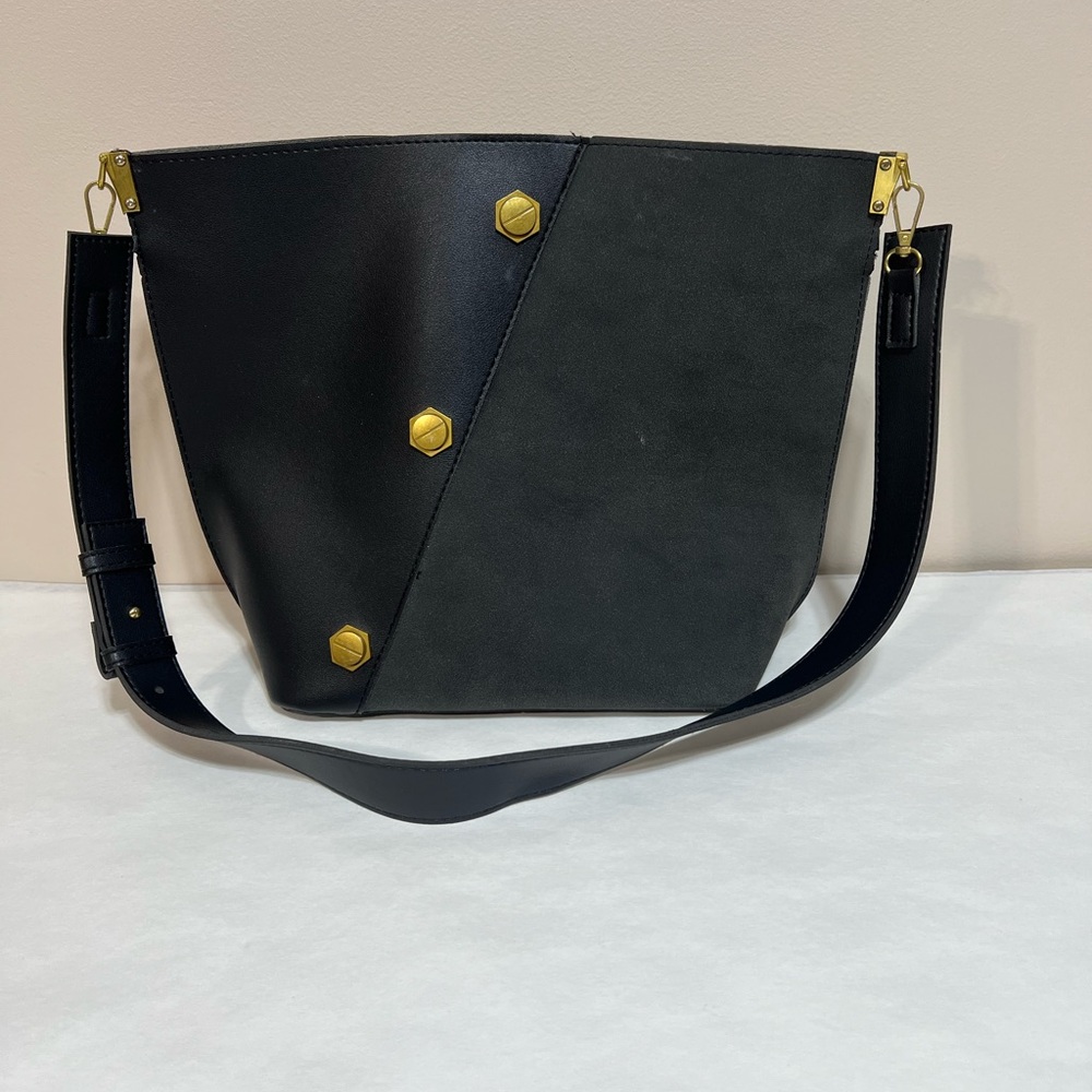 Black bag with gold detail